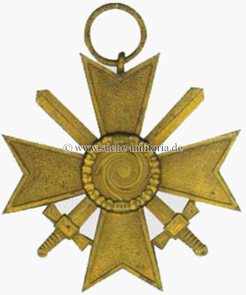 Kriegsverdienstkreuz - Kreuz 2. Klasse mit Schwertern