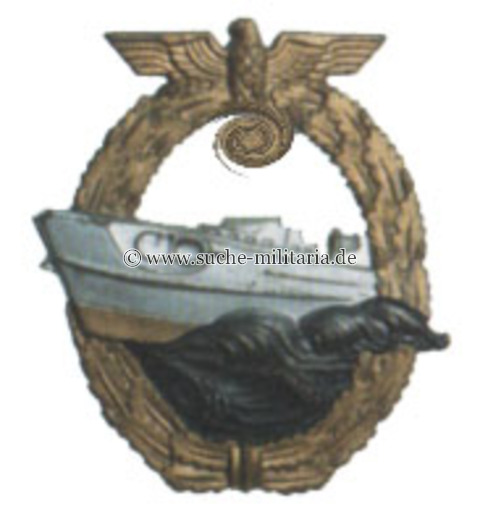 Schnellboot - Kriegsabzeichen, 2. Modell 