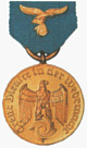 Dienstauszeichnung (DA) Luftwaffe - Medaille 3. Klasse für 12 Dienstjahre
