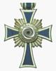 Ehrenkreuz der Deutschen Mutter  /  Mutterkreuz 2. Form in Silber