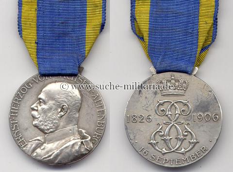 Sachsen Altenburg - Herzog Ernst Medaille