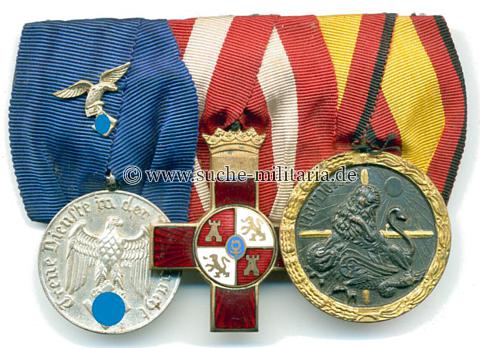 Ordensspange mit 3 Auszeichnungen - Legion Condor