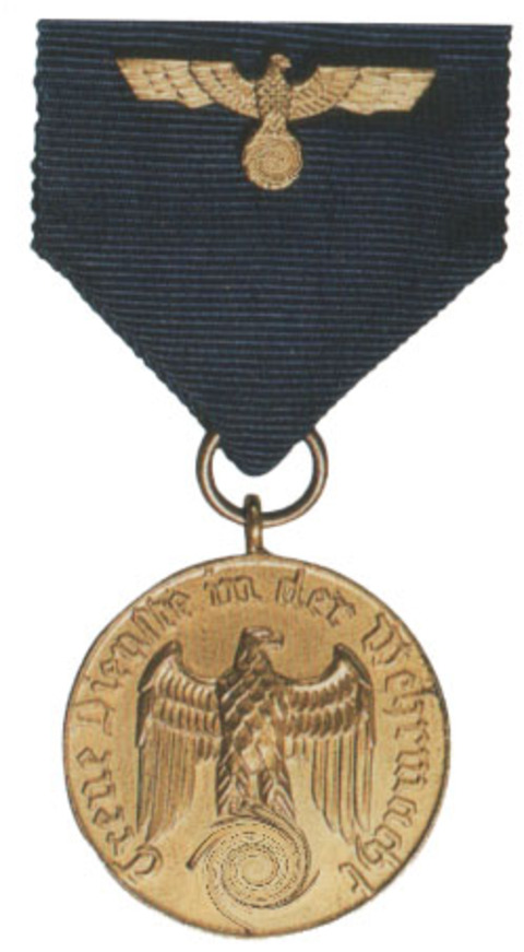 Dienstauszeichnung (DA) Heer und Marine - Medaille 3. Klasse für 12 Dienstjahre