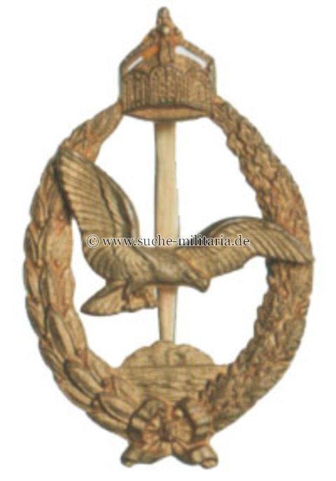 Erinnerungabzeichen für Marine-Flugzeugführer und - Beobachter (1916-1918)