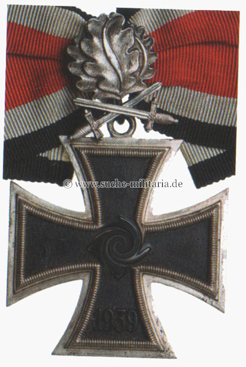 Ritterkreuz mit Eichenlaub und Schwertern des Eisernen Kreuzes 1939