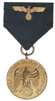 Dienstauszeichnung (DA) Heer und Marine - Medaille 3. Klasse für 12 Dienstjahre