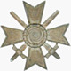Kriegsverdienstkreuz - Kreuz 1. Klasse mit Schwertern
