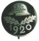 Stahlhelm / Bund der Frontsoldaten - Eintrittsabzeichen 1920